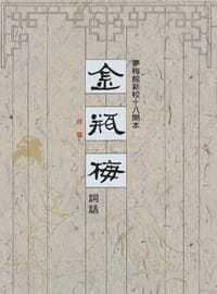 书籍 金瓶梅詞話（夢梅館新校十八開本）的封面