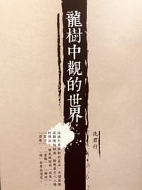 书籍 龍樹中觀的世界的封面