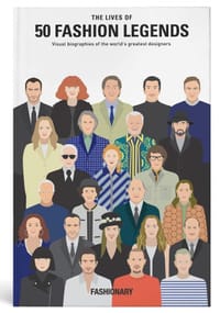 书籍 The Lives of 50 Fashion Legends的封面