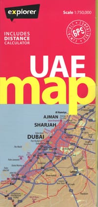 UAE Country Map