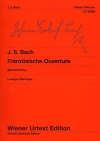 Franzoesische Ouvertuere Bwv 831a (831). Klavier